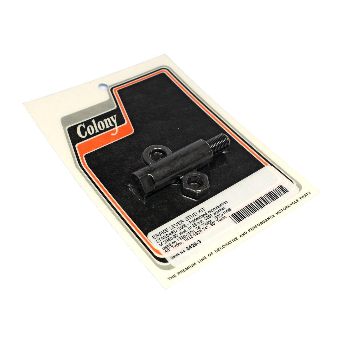 Colony, foot brake lever stud kit