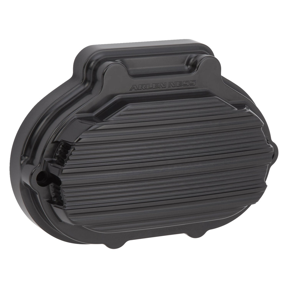 Arlen Ness, Transmission end cover 10-gauge, hydraulic.