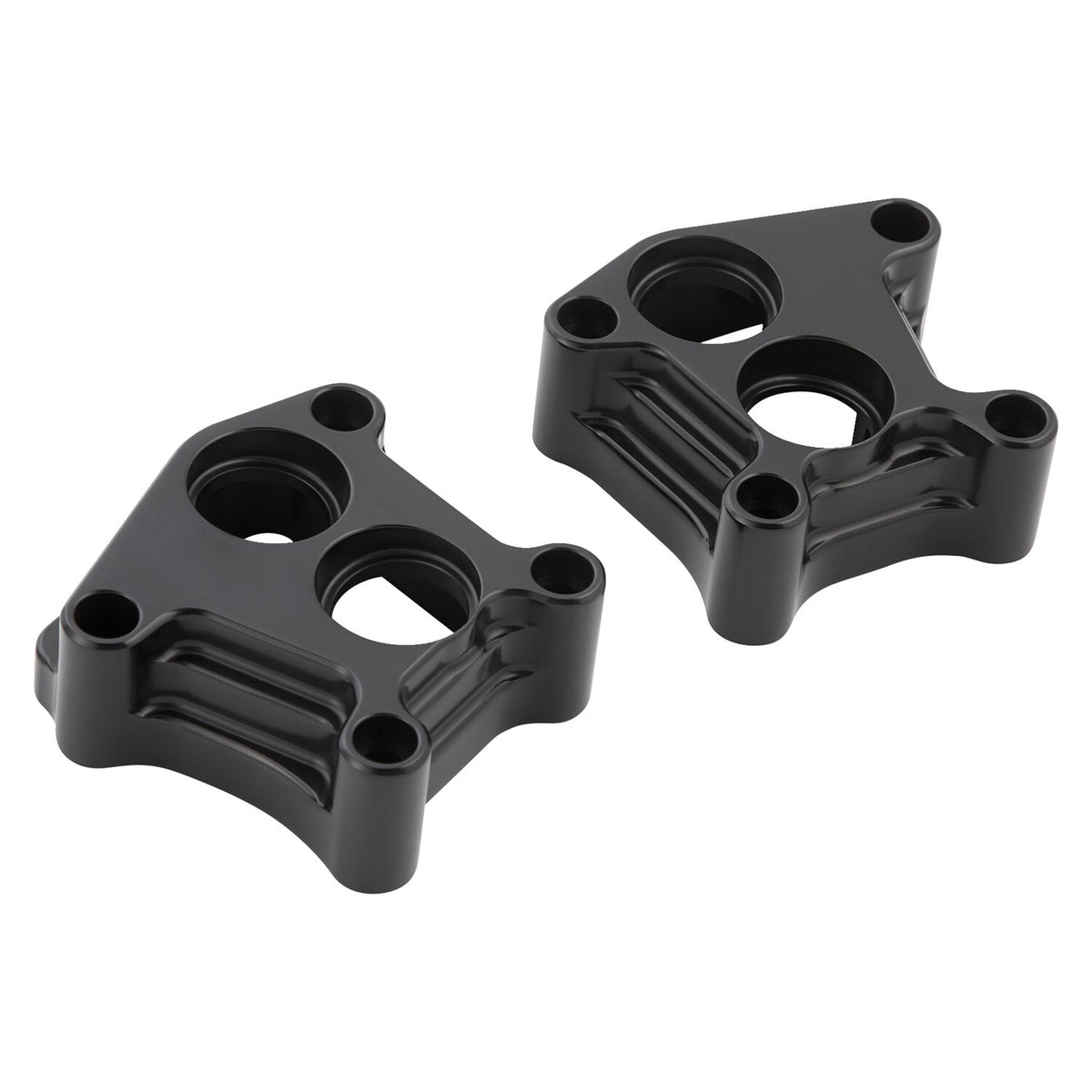 Arlen Ness, 10-Gauge tappet block cover kit. All Black