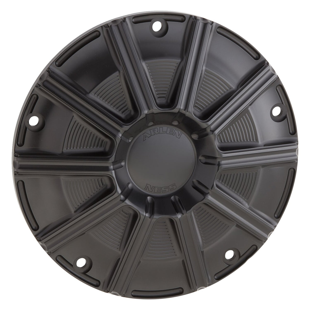 Arlen Ness, 10-Gauge I derby cover. Black