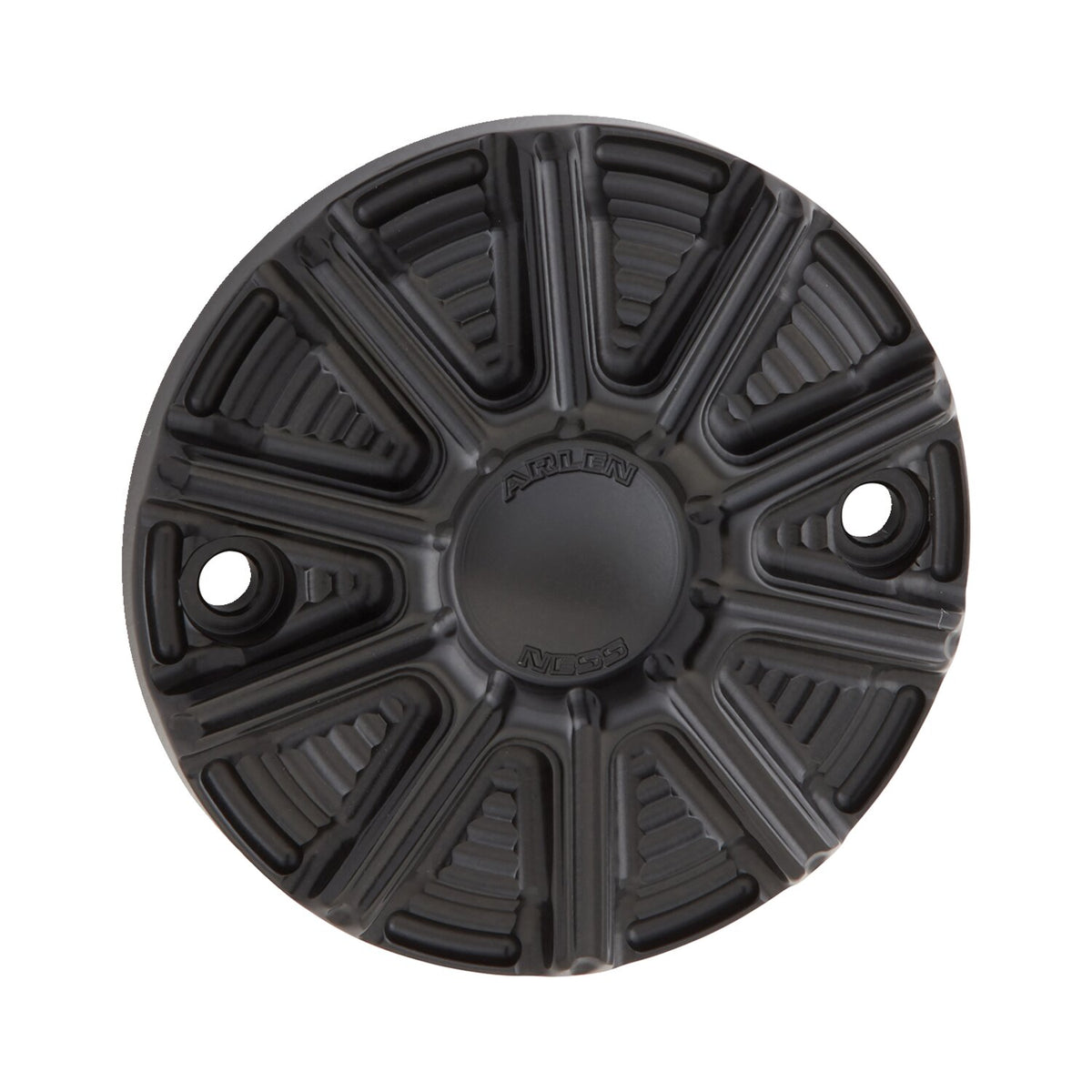 Arlen Ness, 10-gauge point cover. All black