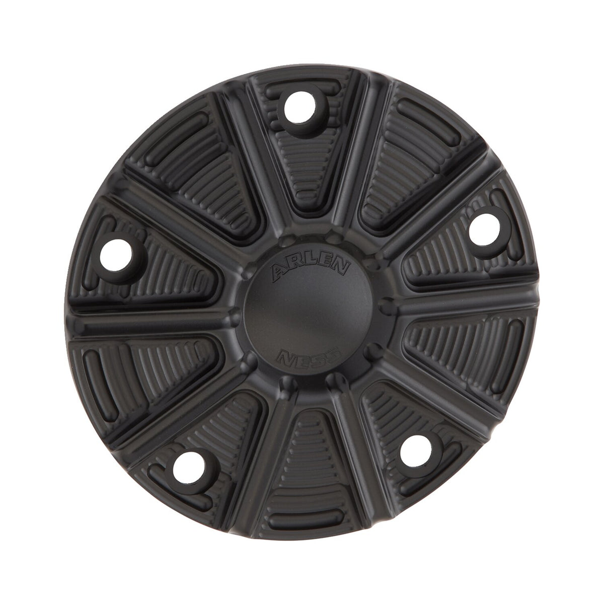 Arlen Ness, 10-gauge point cover. All black