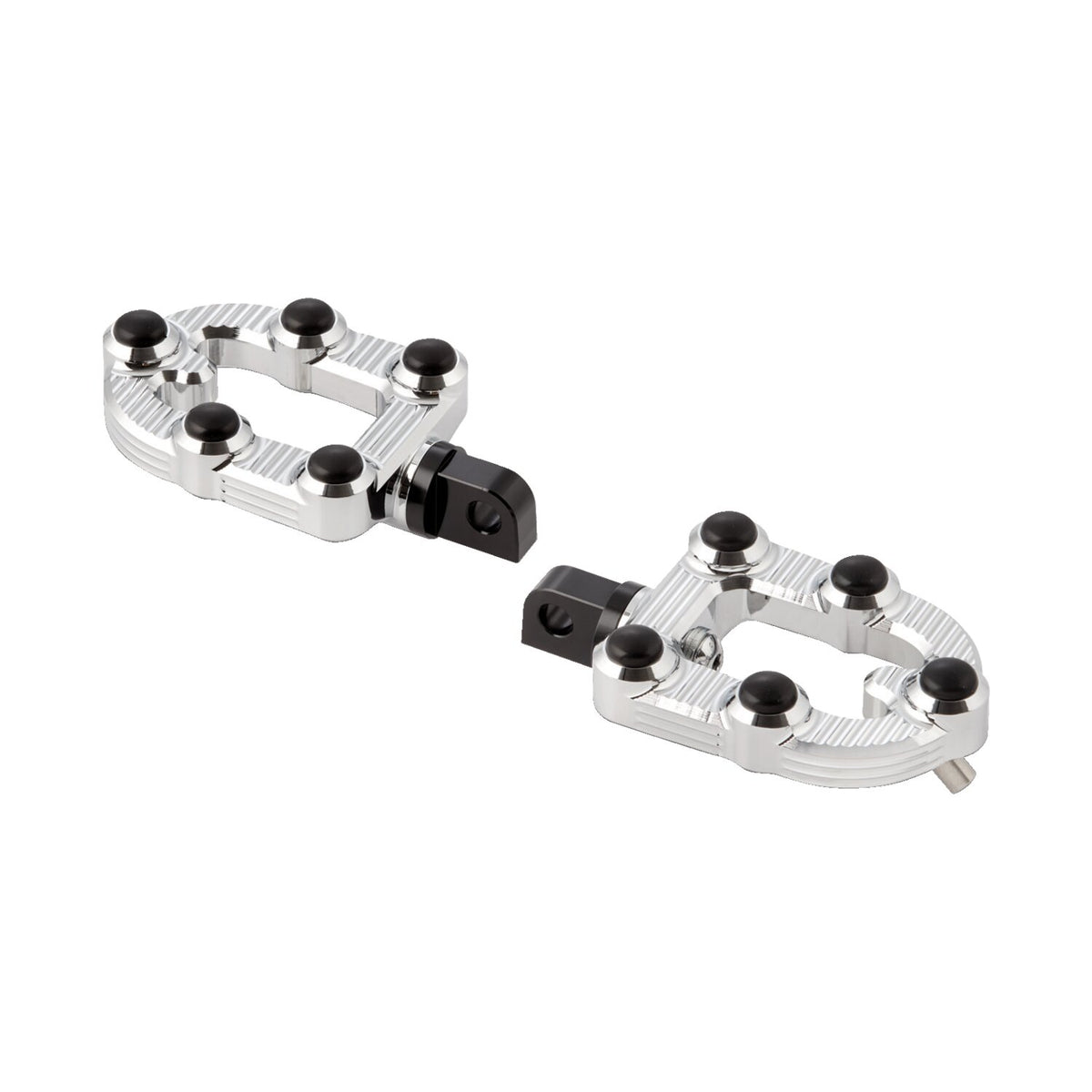Arlen Ness, MX foot pegs. Chrome