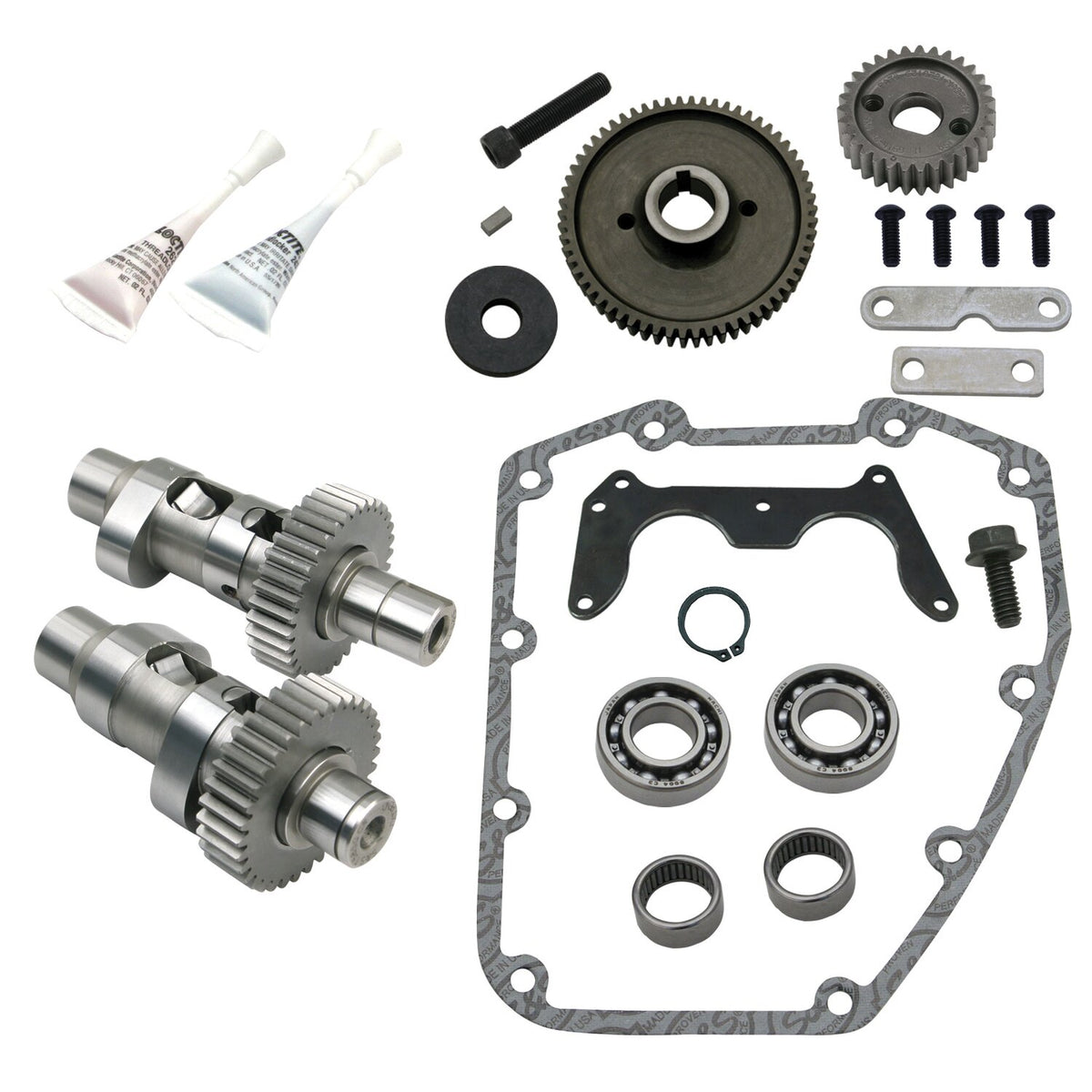 S&S, Easy Start gear drive 635HO camshaft kit (IOG)