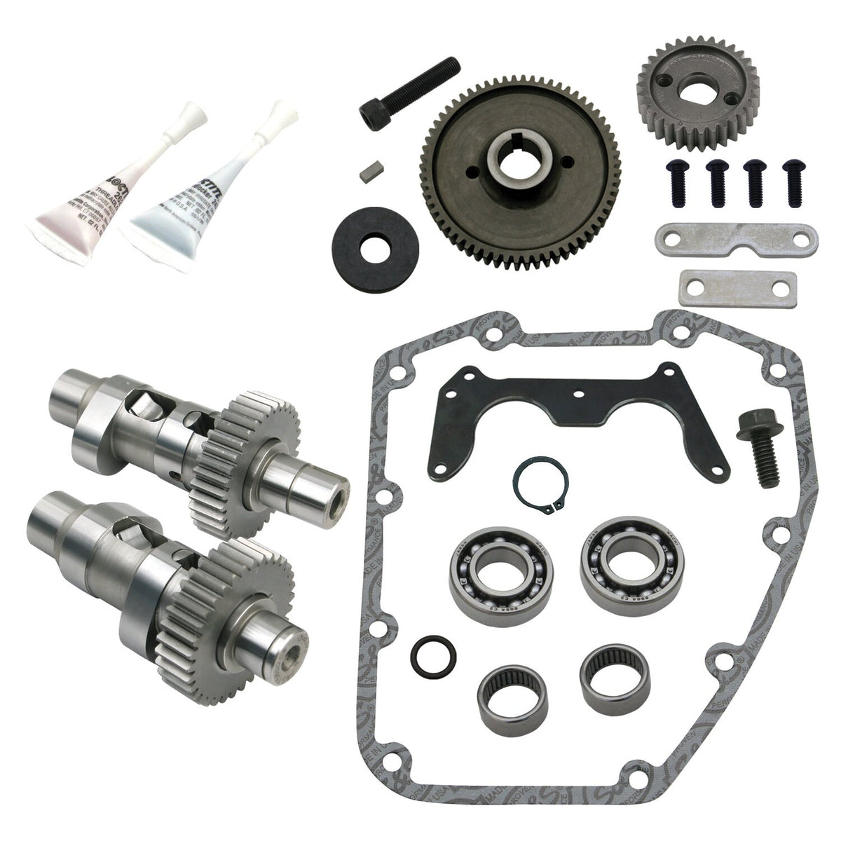 S&S, Easy Start gear drive MR103 camshaft kit (IOG)