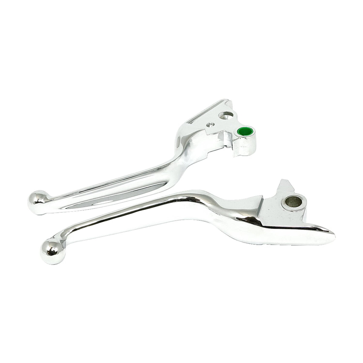 Handlebar lever kit, wide blade, chrome