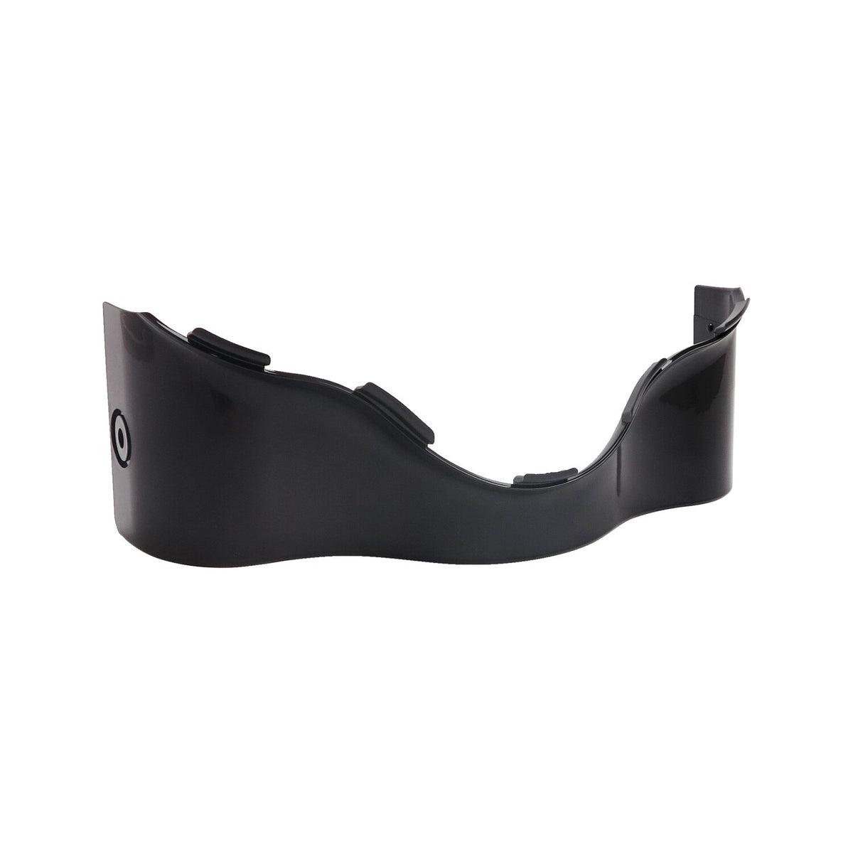 Lower outer batwing fairing trim skirt. Black