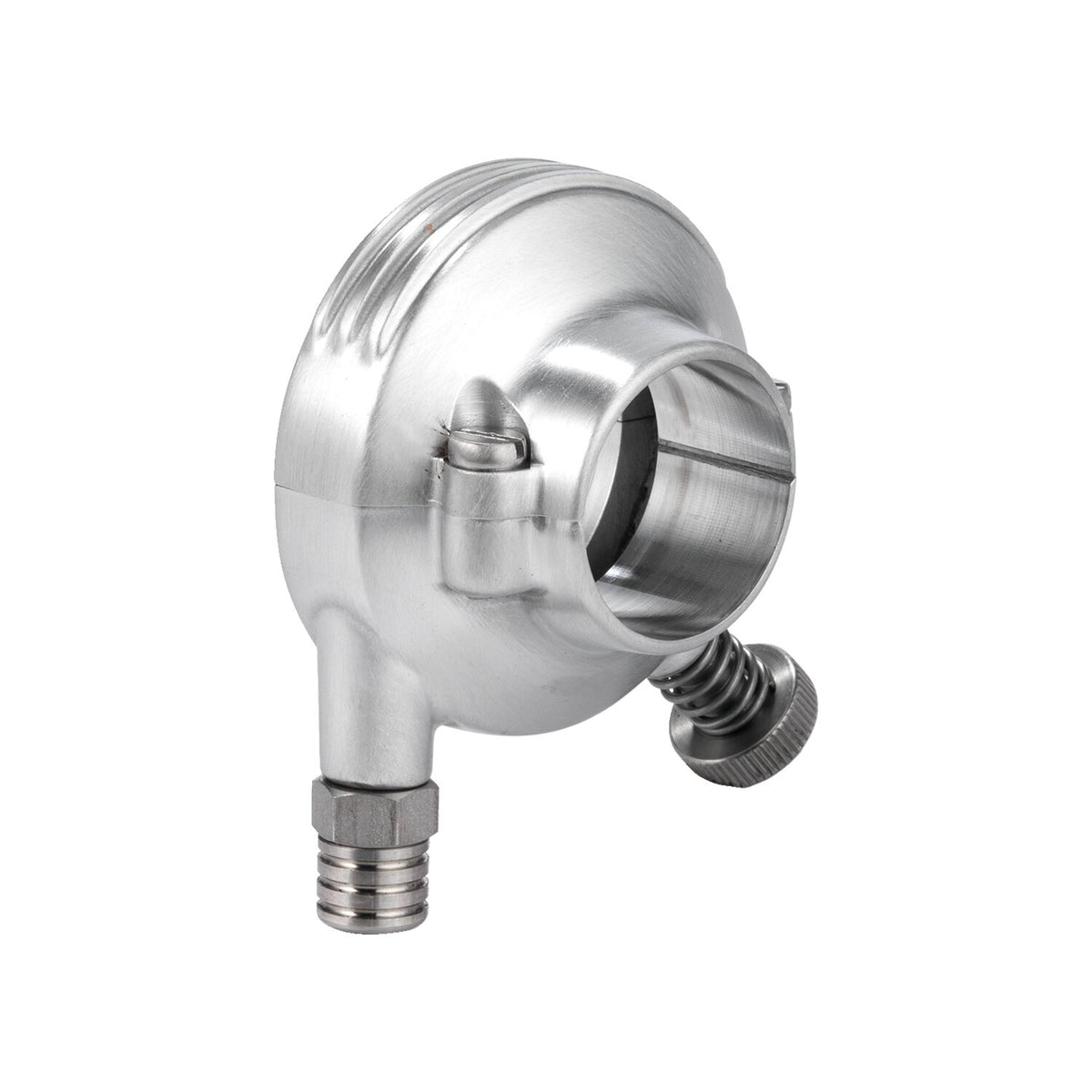 K-Tech 1" Deluxe throttle housing. Satin aluminum