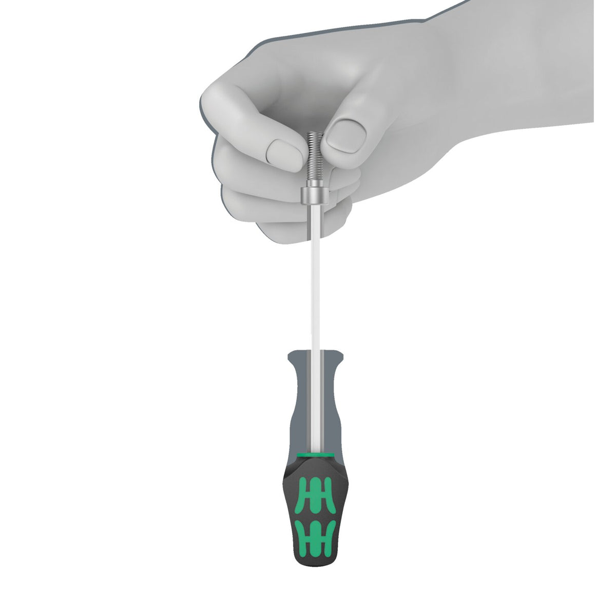 Wera HF T-handle hexdriver series 454 Size 7/32"