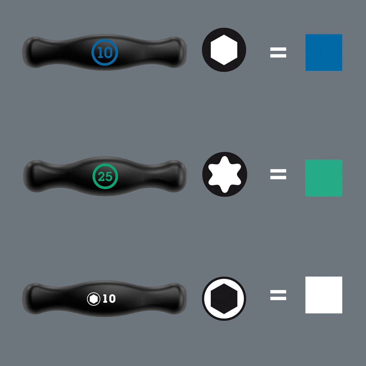 Wera HF T-handle TX40 Torx® driver series 467