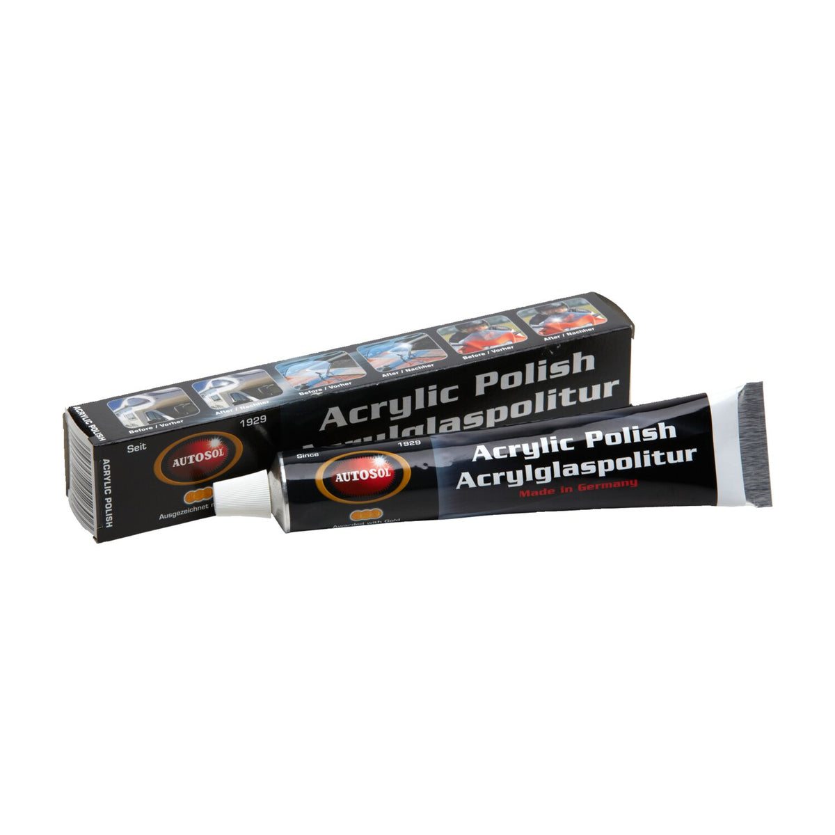 Autosol, Acrylic Glass Polish. Tube 75cc