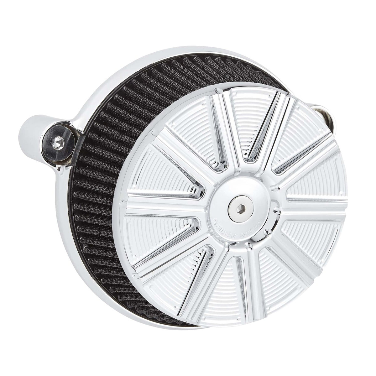 Arlen Ness, Stage 1 Big Sucker air cleaner kit. 10-Gauge chr