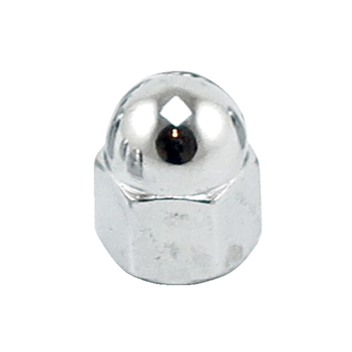 Colony, 5/16-24 acorn nuts chrome. Low Crown
