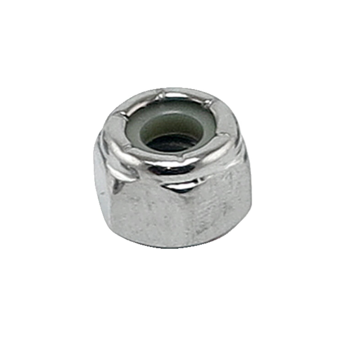 Colony 5/16-18 nylon insert lock nuts chrome