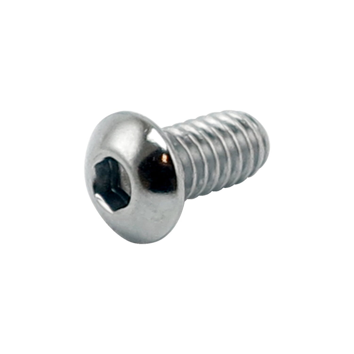 Colony 1/4-20 x 3/8 button head allen bolts chrome