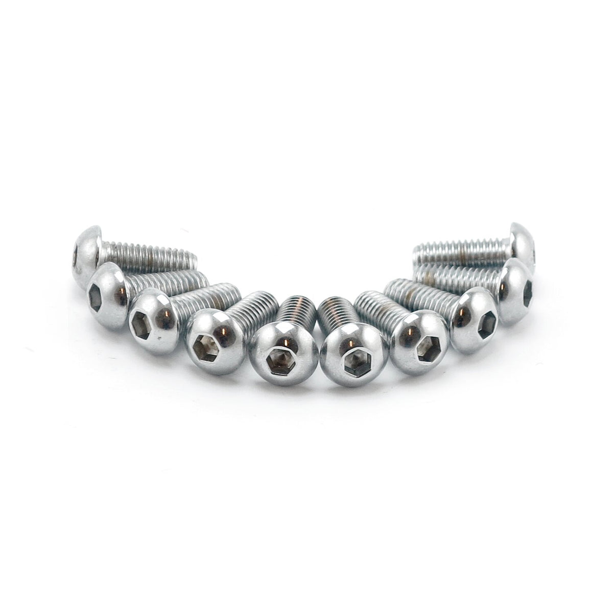 Colony 6mm x 40mm button head allen bolts chrome