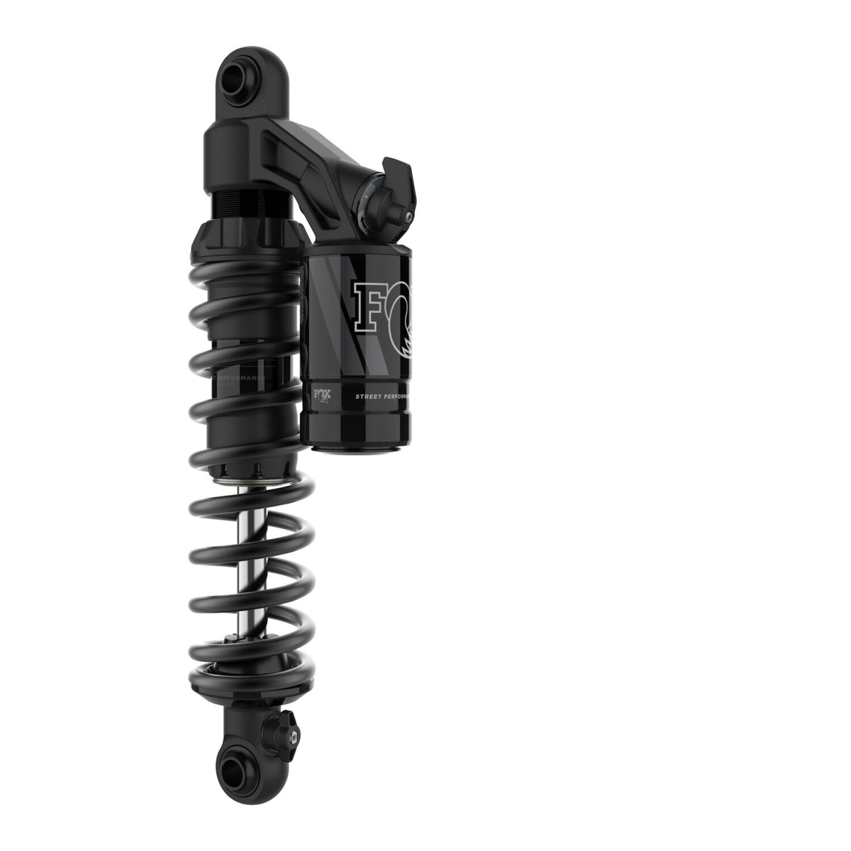 Fox QS3 piggyback shocks 13.5", black