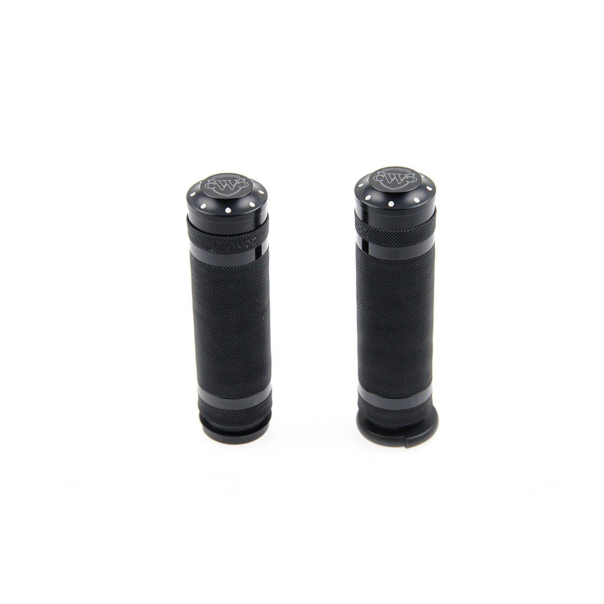 Cult-Werk, 1" / 25.4mm Grooved handlebar grips. Black