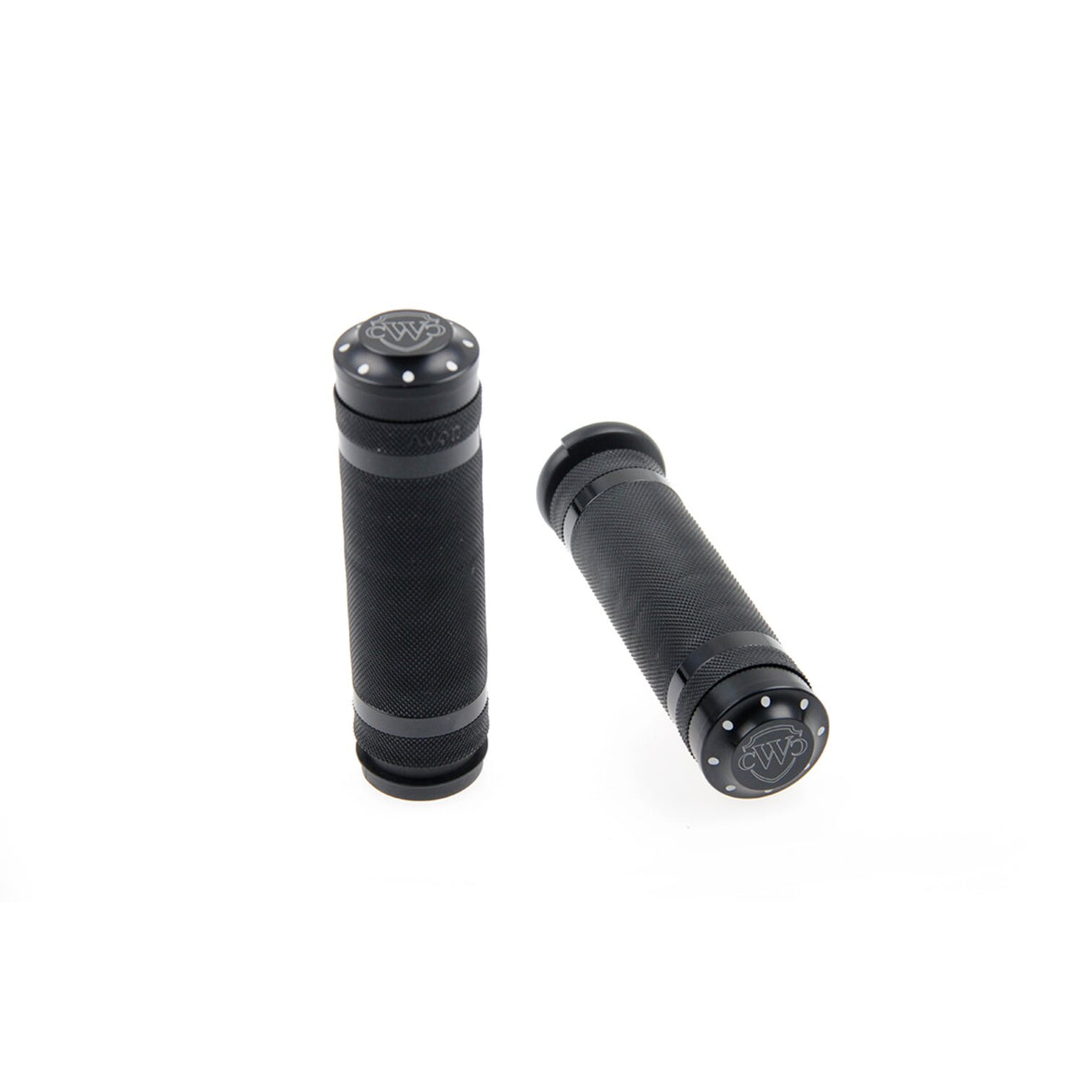 Cult-Werk, 1" / 25.4mm Grooved handlebar grips. Black