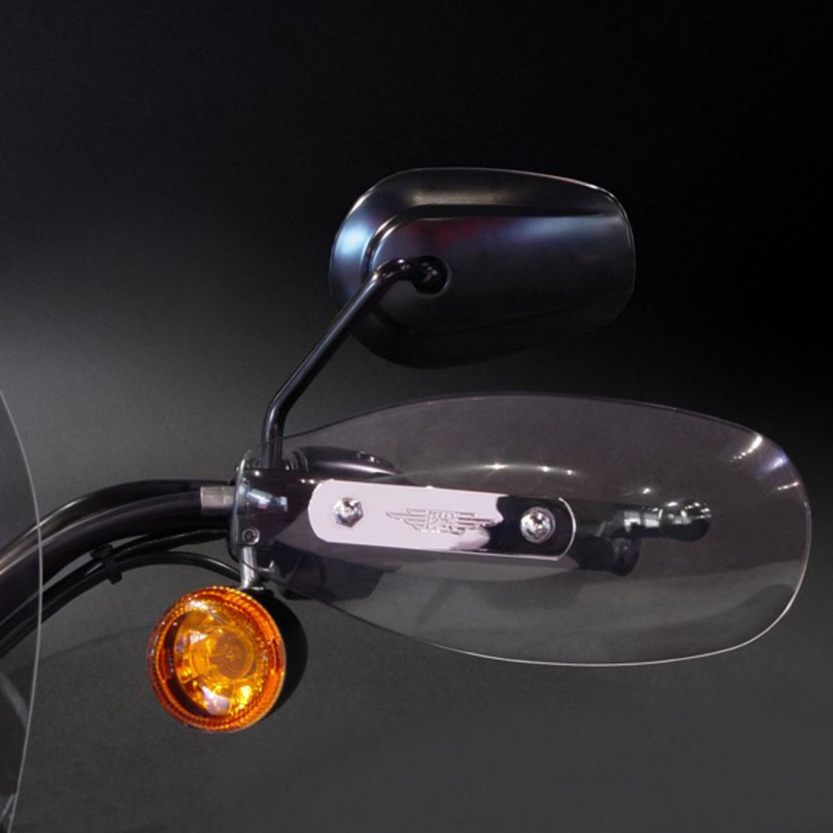 National Cycle, Sportster hand deflectors. Light tinted
