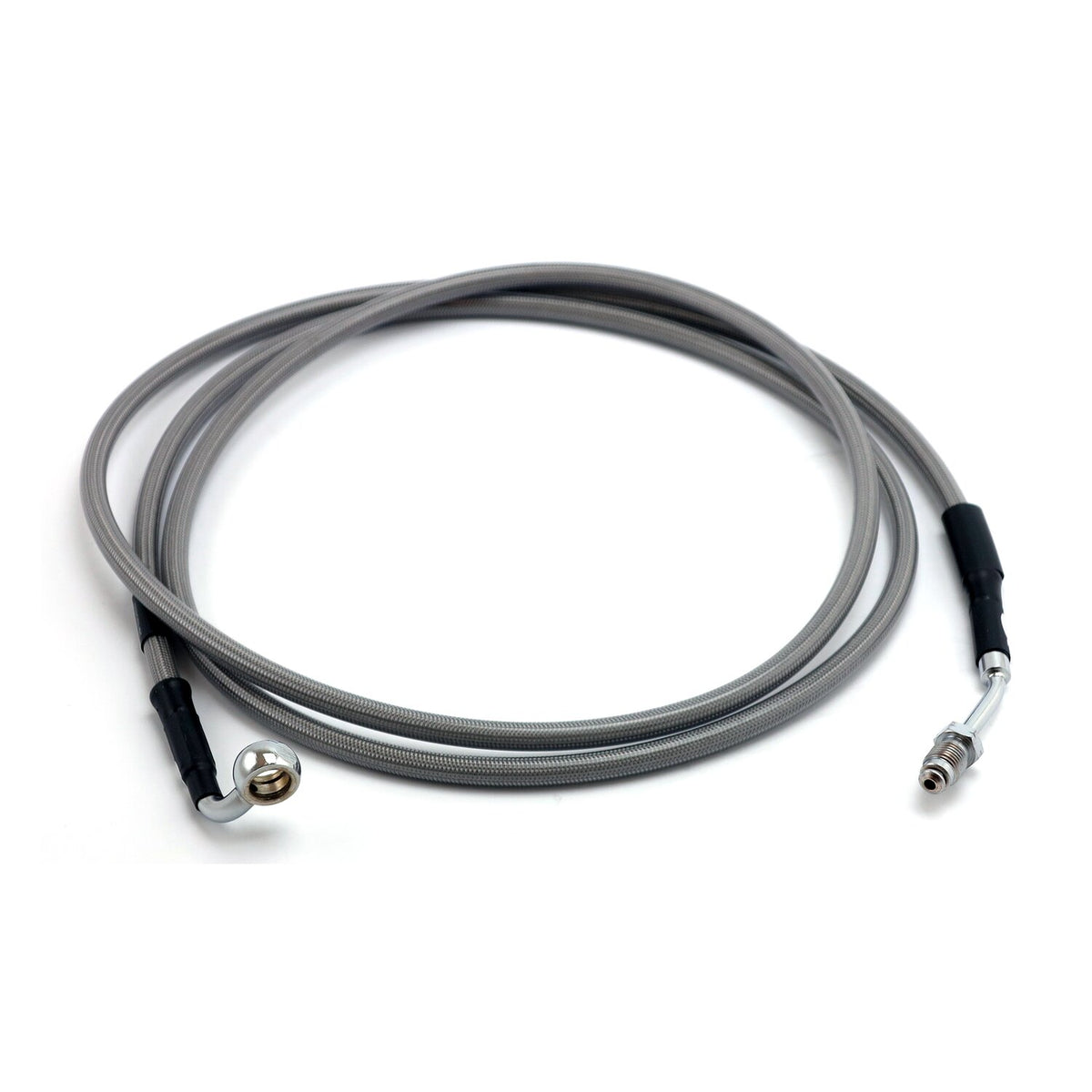 Goodridge clutch line kit, stainless clear coated