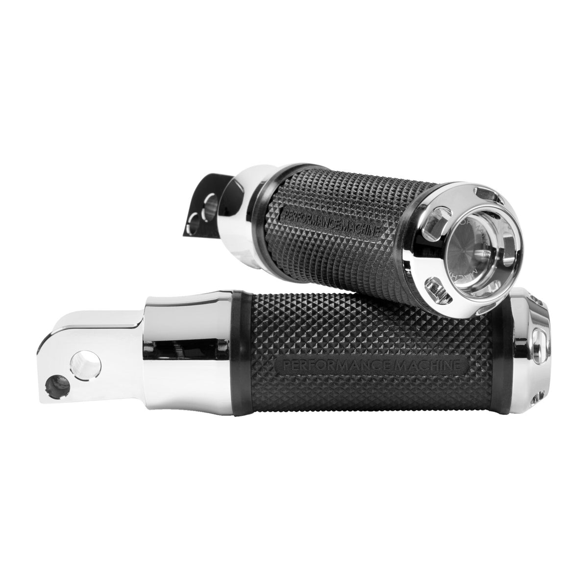 Performance Machine, Apex passenger footpegs. Chrome