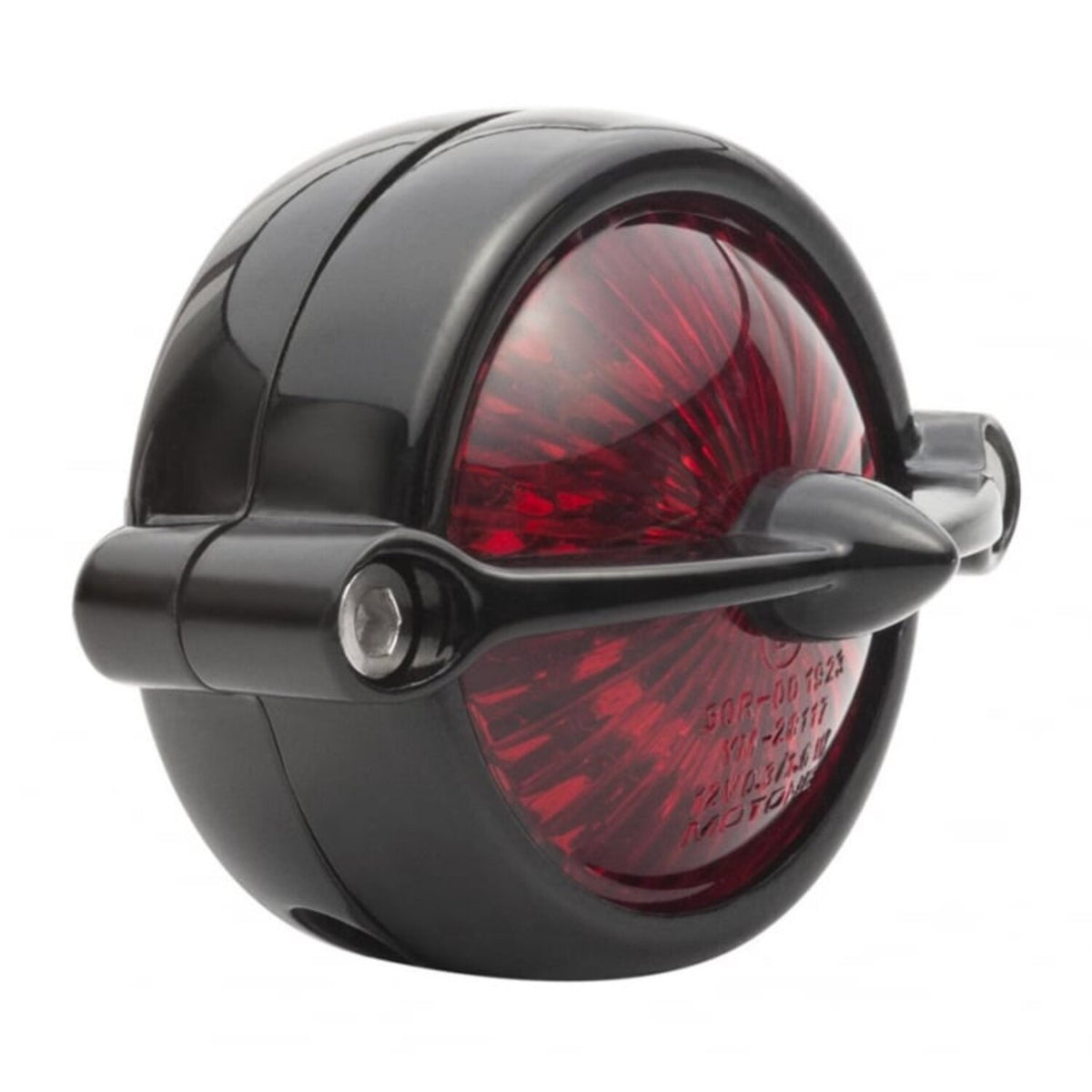 Motone, Bel Air LED taillight. Black, no bracket. ECE