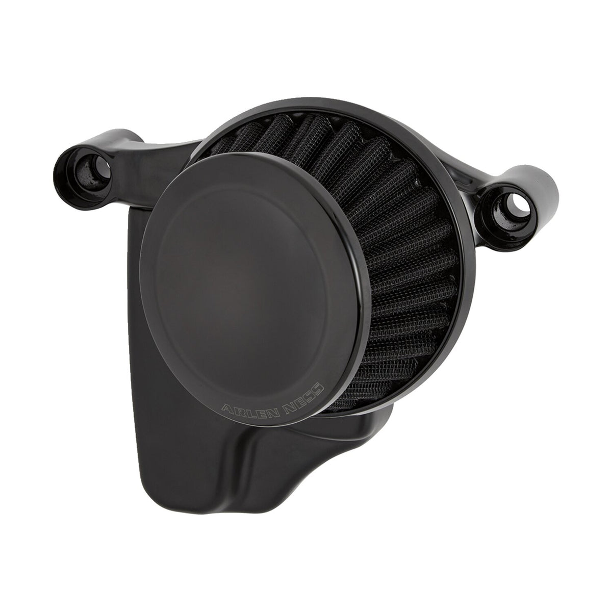 Arlen Ness, Mini 22° air cleaner kit. All black
