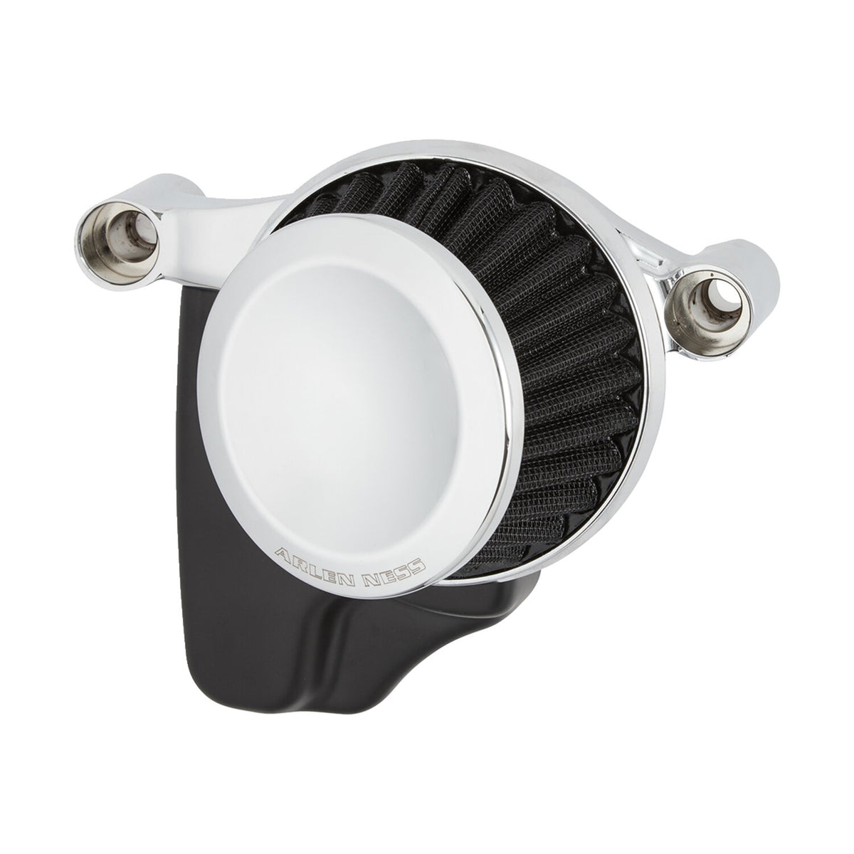 Arlen Ness, Mini 22° air cleaner kit. Chrome