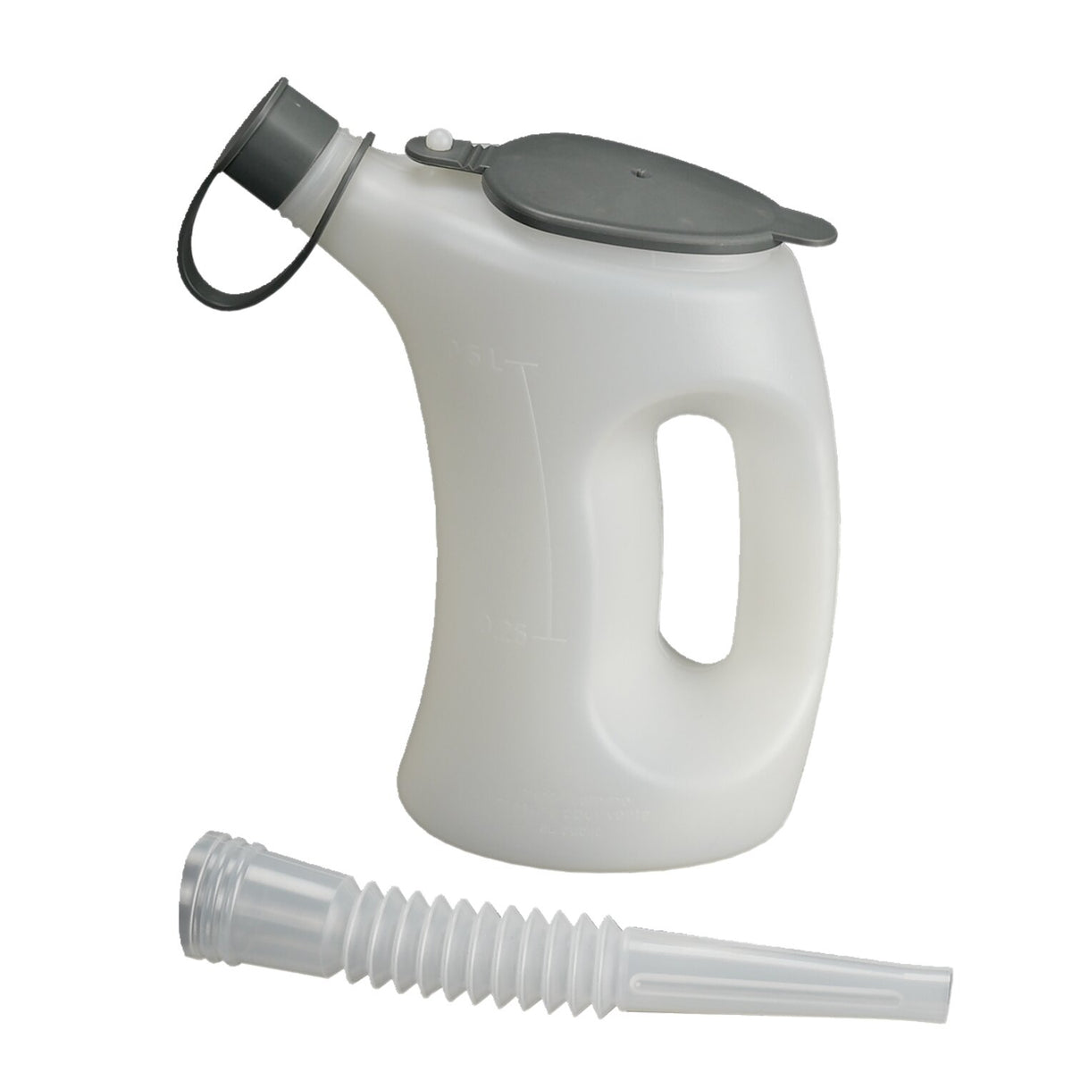 Pressol measuring jug, transparent w/cover. 0.5 liter