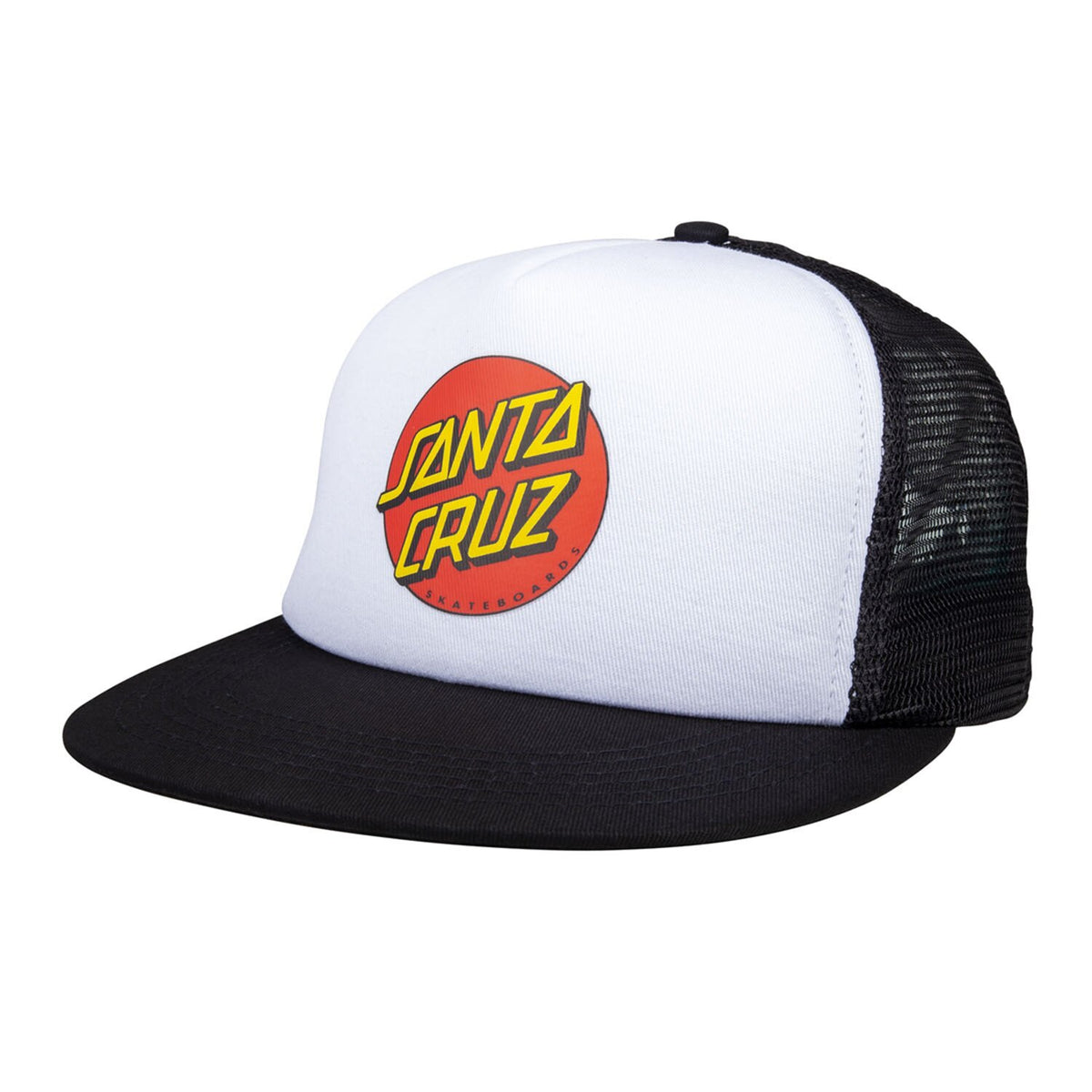 Santa Cruz Dot Mesh cap white/black