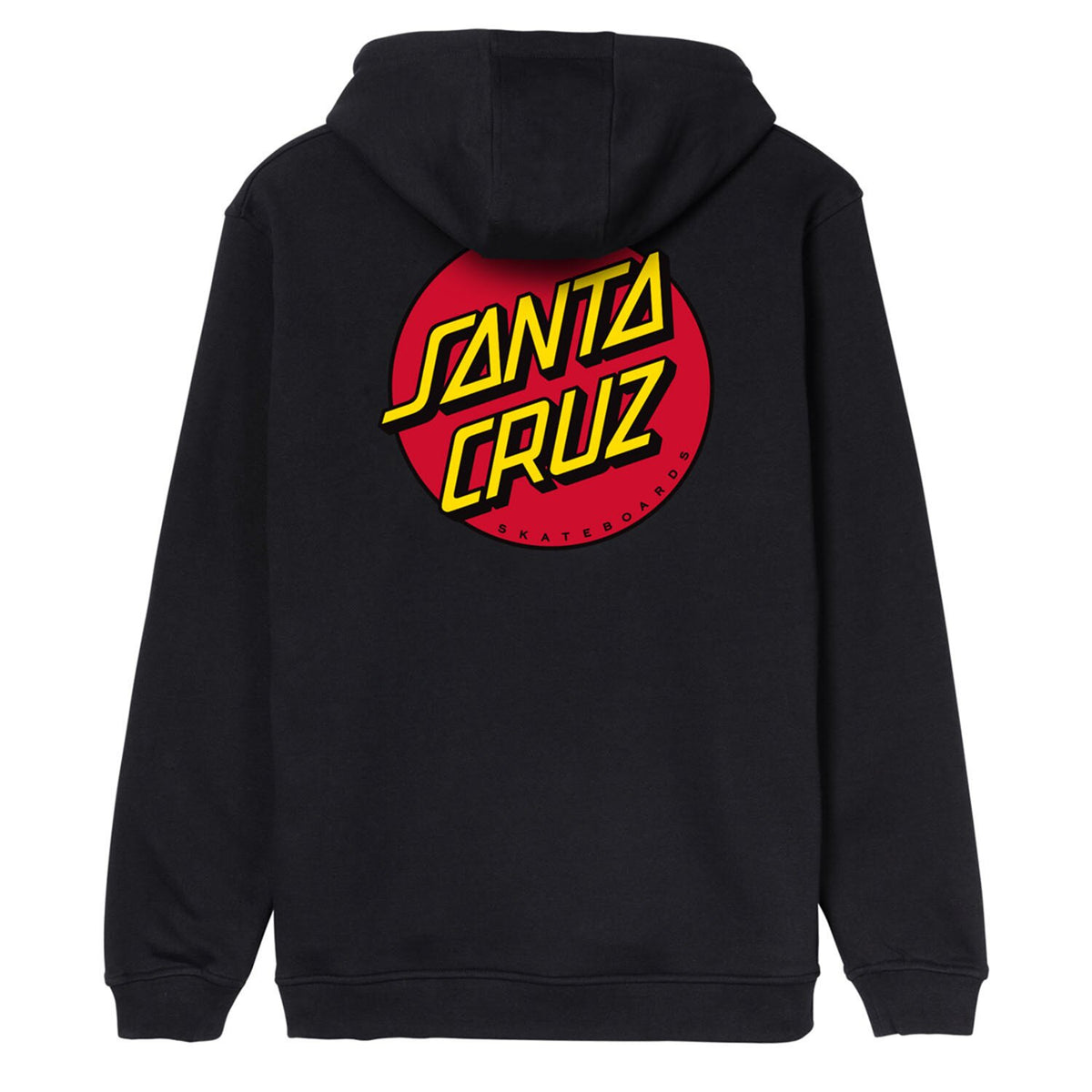 Santa Cruz Dot Chest hoodie black
