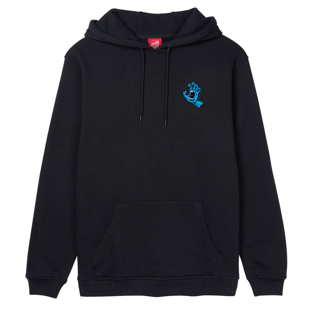 Santa Cruz Screaming Hand Chest hoodie black