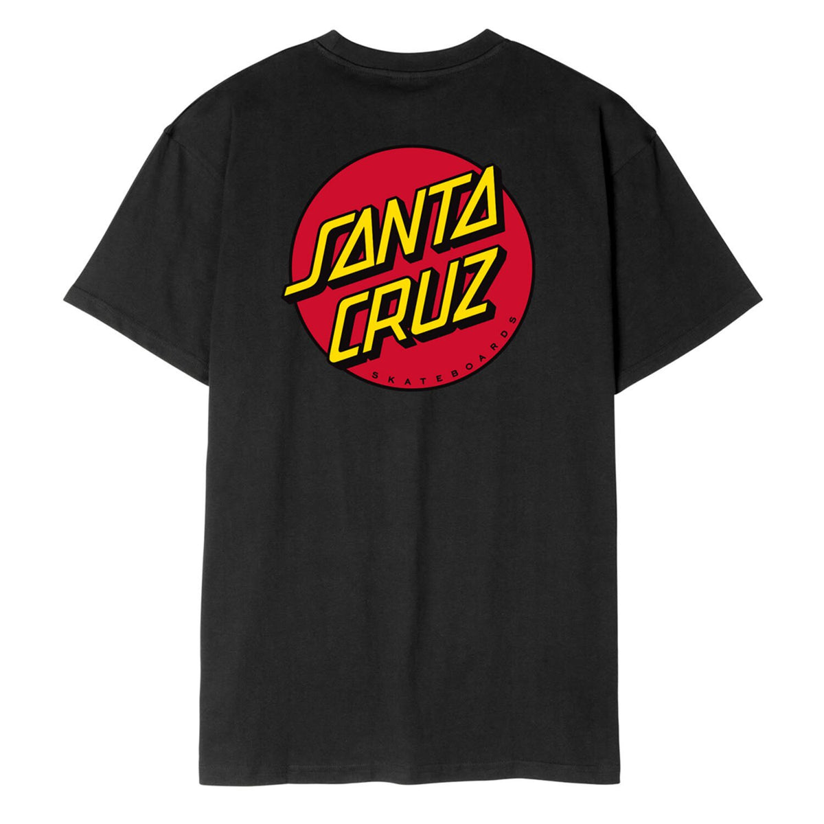 Santa Cruz Dot Chest t-shirt black