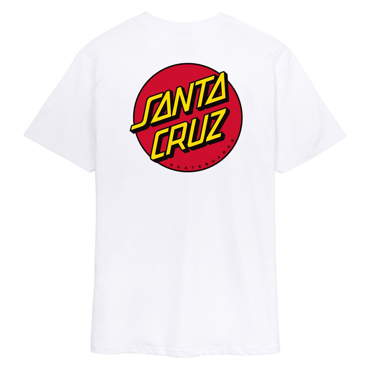 Santa Cruz Dot Chest t-shirt white