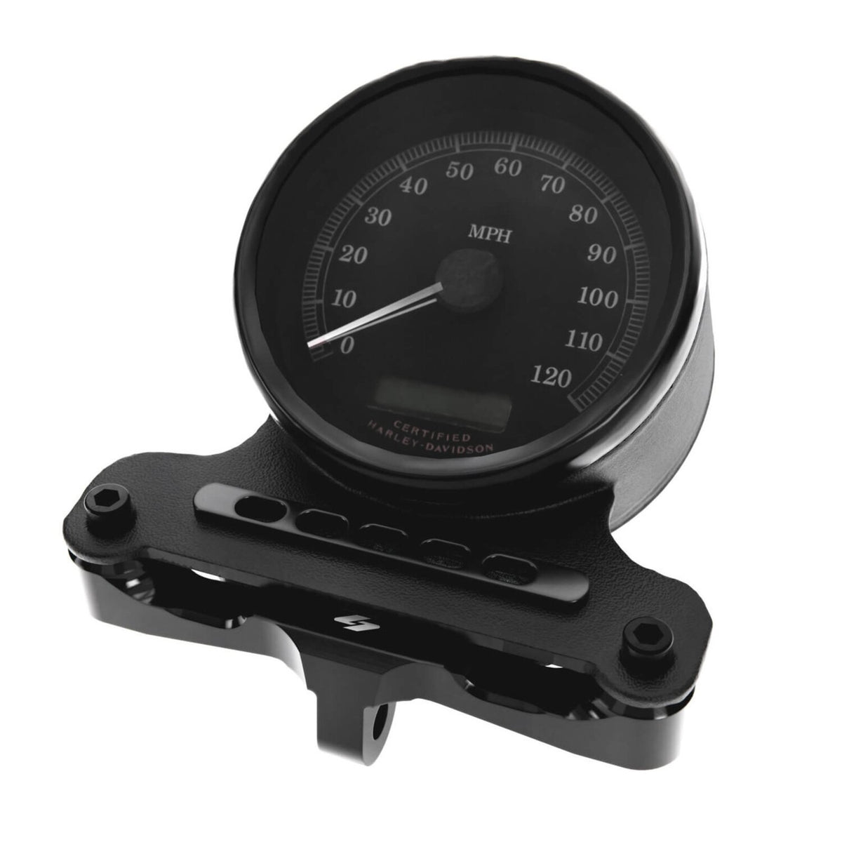 Kraus, Adjustable H-D Gauge Mount. Black