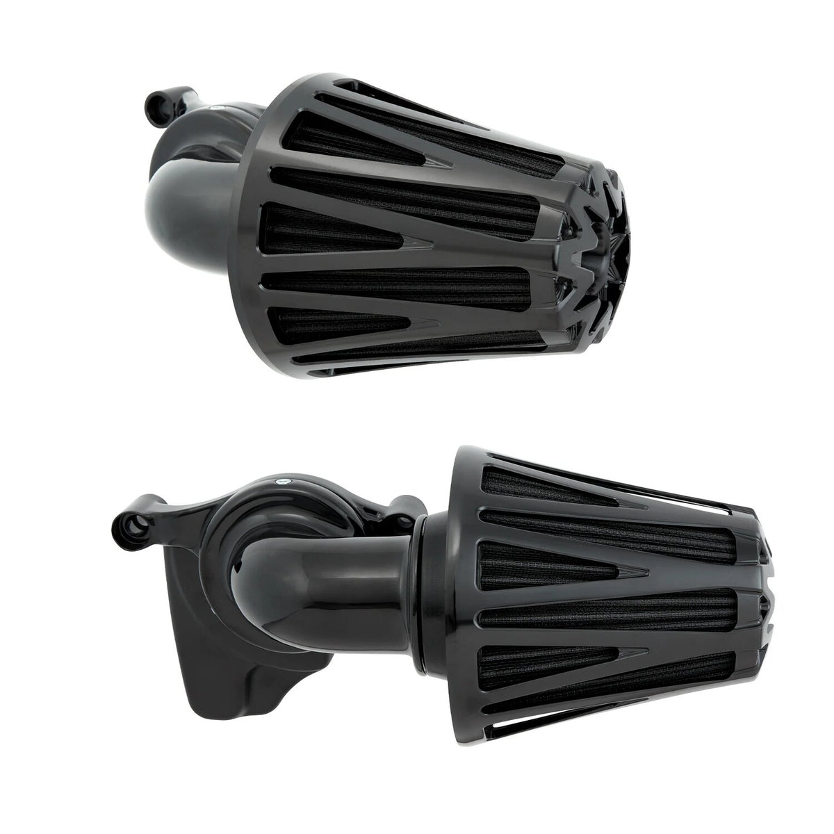Arlen Ness, 90° Monster Sucker air cleaner. CrossFire
