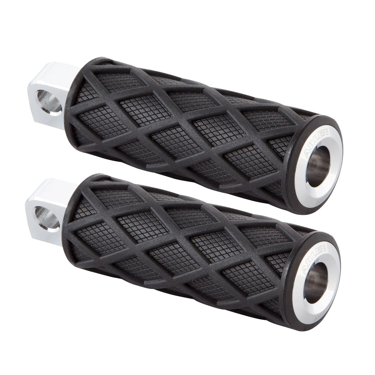 Arlen Ness, Diamond foot peg set. Chrome