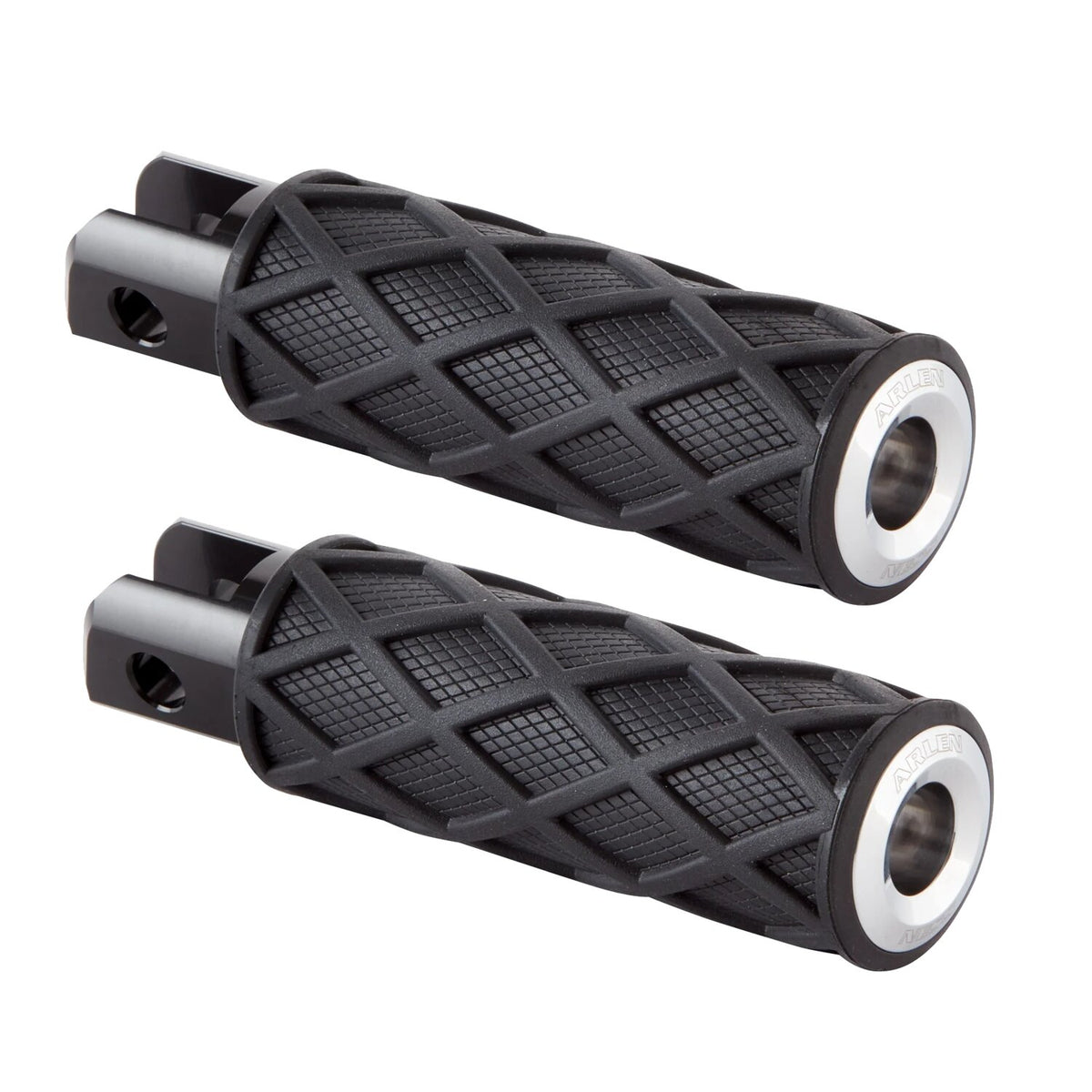 Arlen Ness, Diamond foot peg set. Chrome