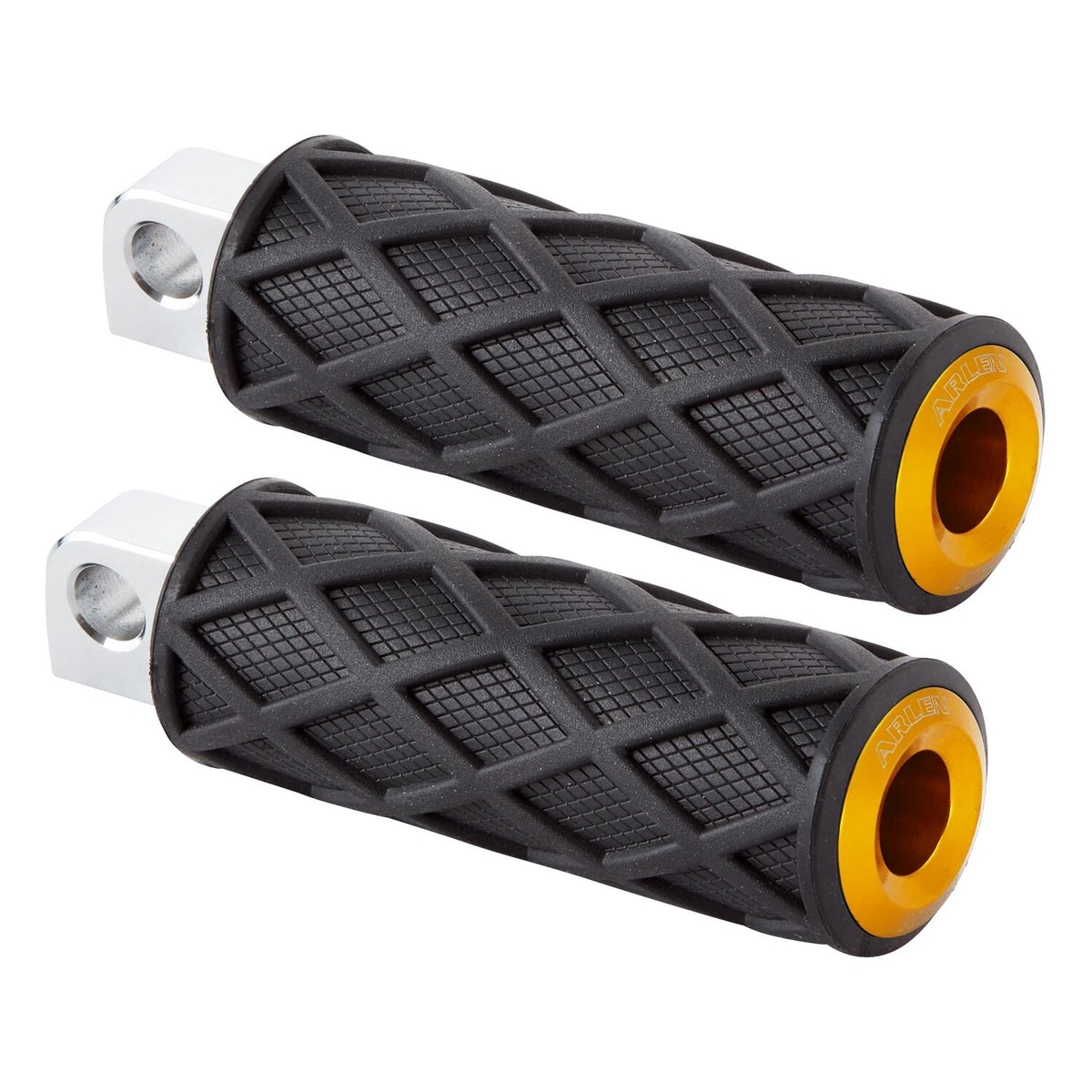 Arlen Ness, Diamond foot peg set. Gold