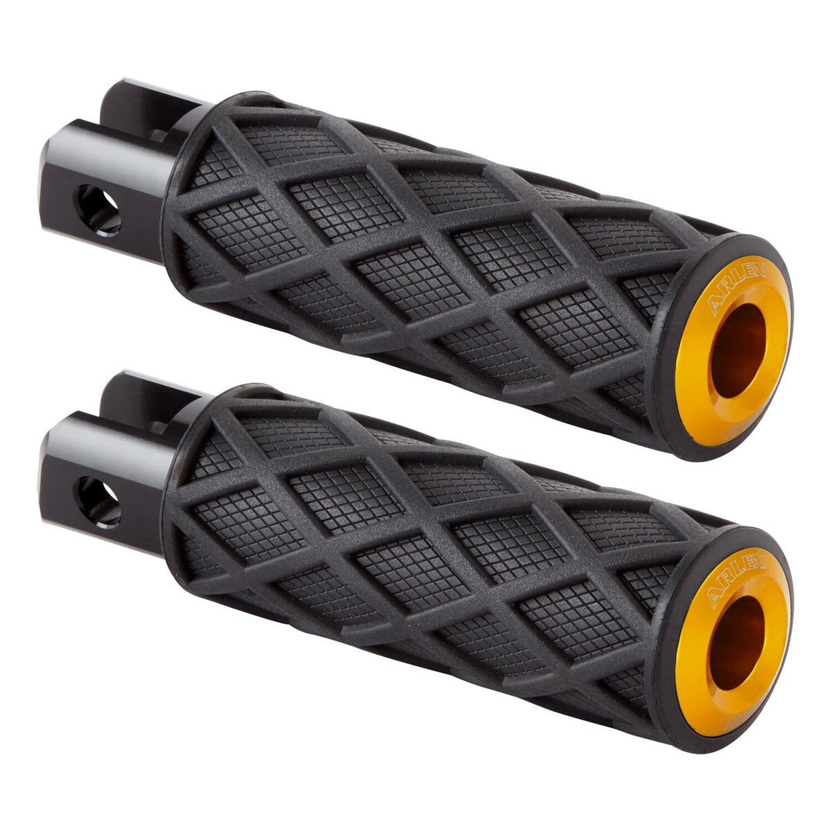 Arlen Ness, Diamond foot peg set. Gold