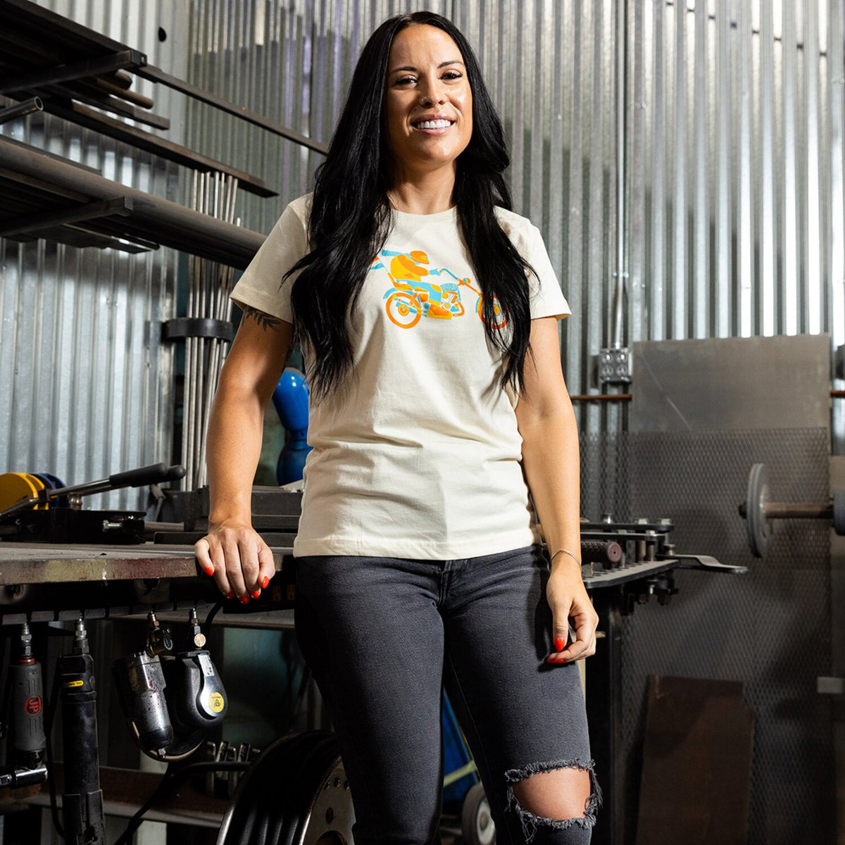 Biltwell Howdy female t-shirt