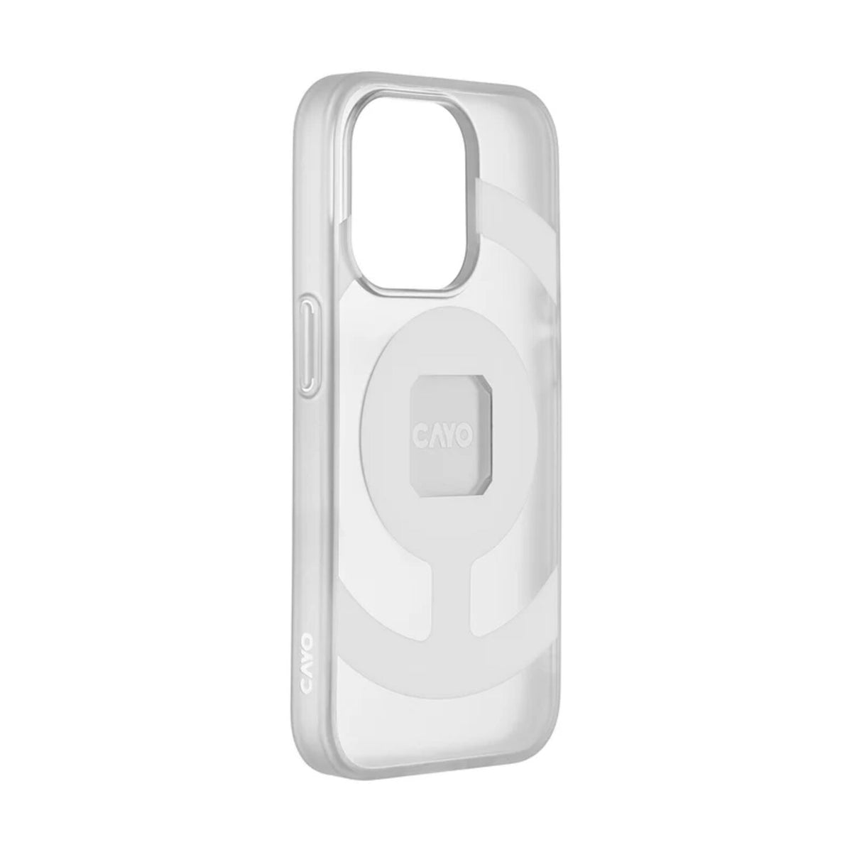 Cayo, phone.dokk. iPhone 14 Pro Max. Clear / white