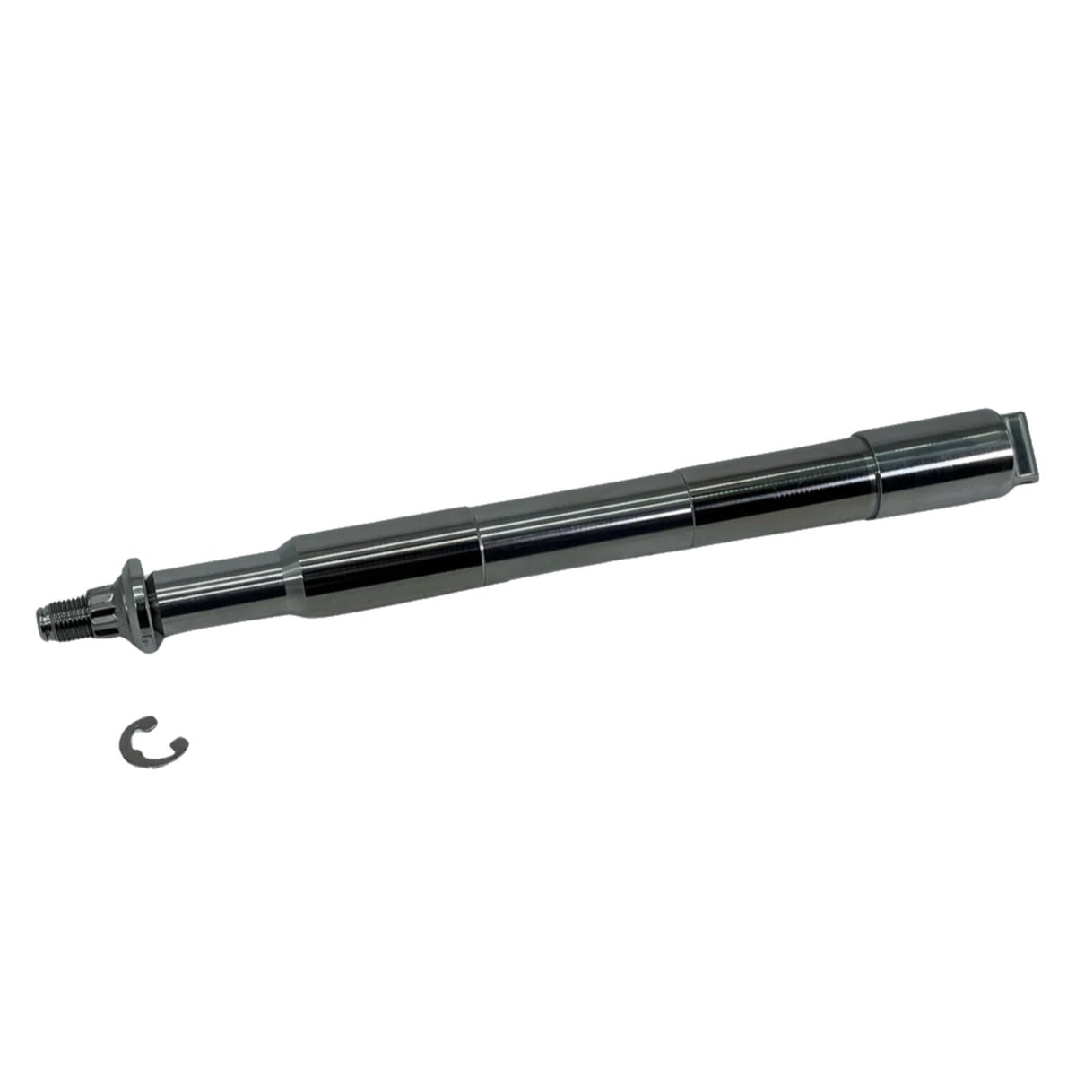 Bare Knuckle Performance, stainless axle kit. Front wheel
