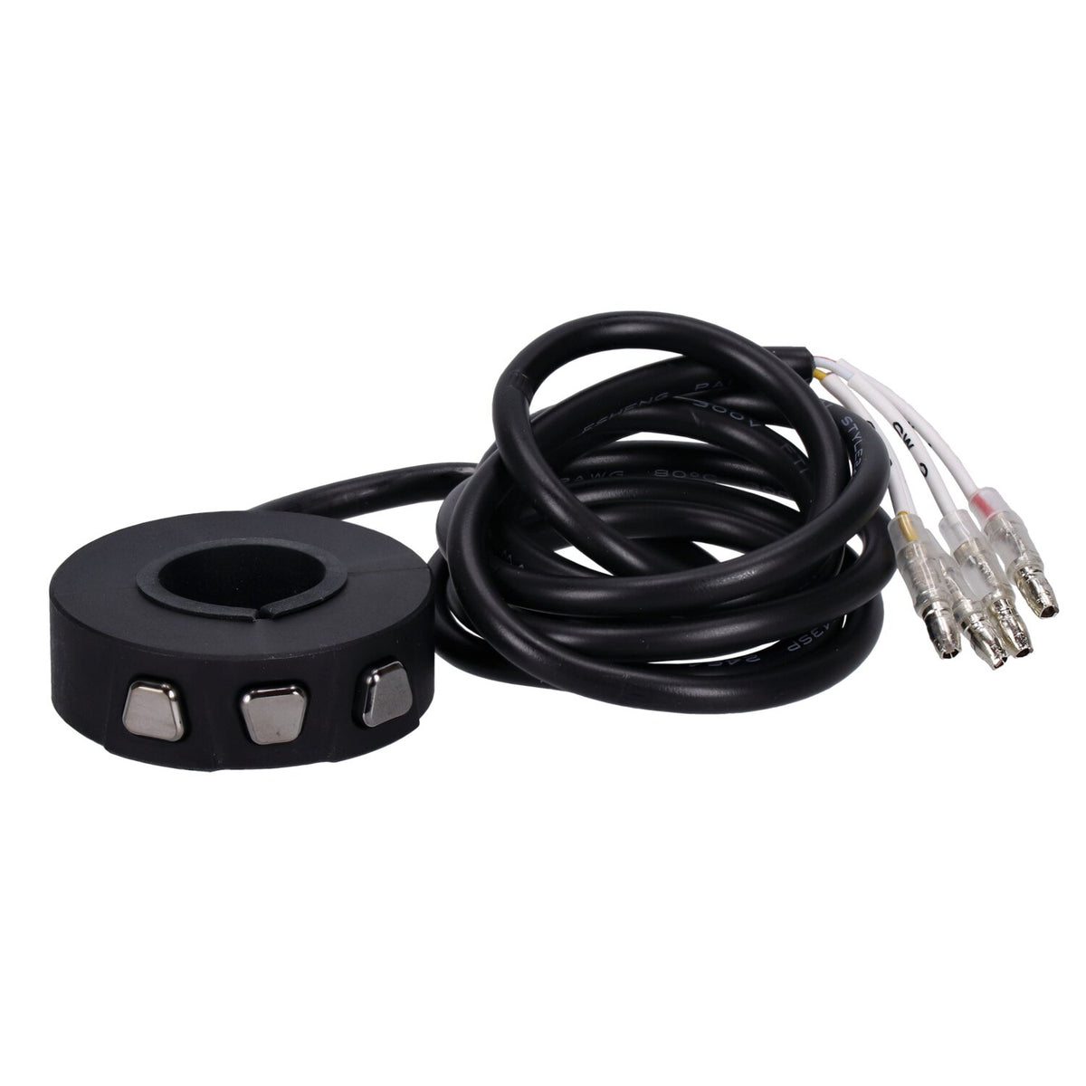 Daytona, 3-Button switch for handlebars. Black