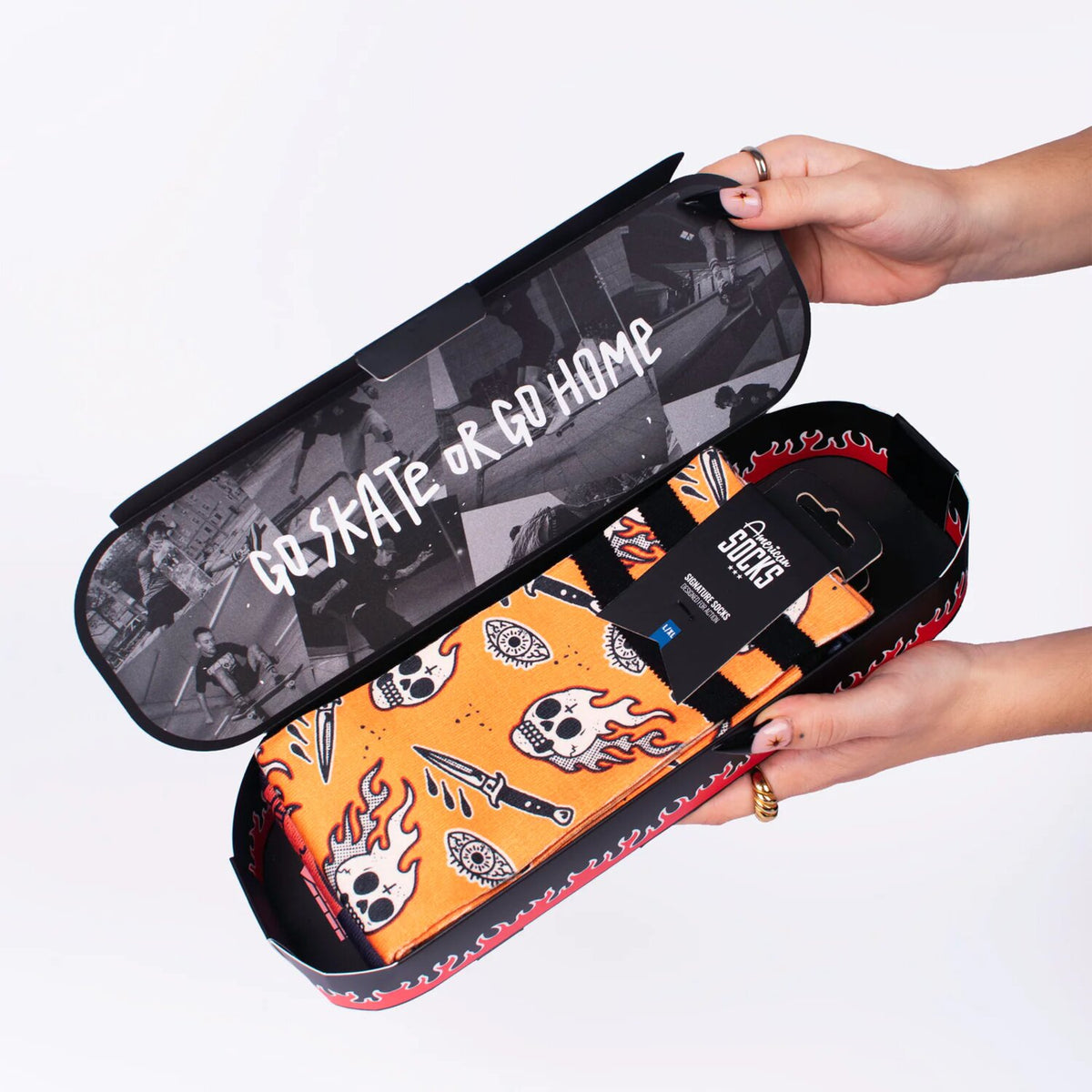 American Socks Skateboard gift box