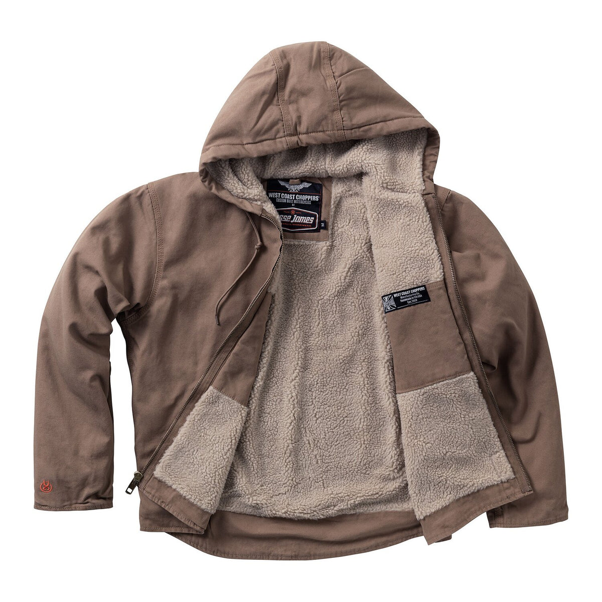 WCC Sherpa Lined work jacket frontier brown