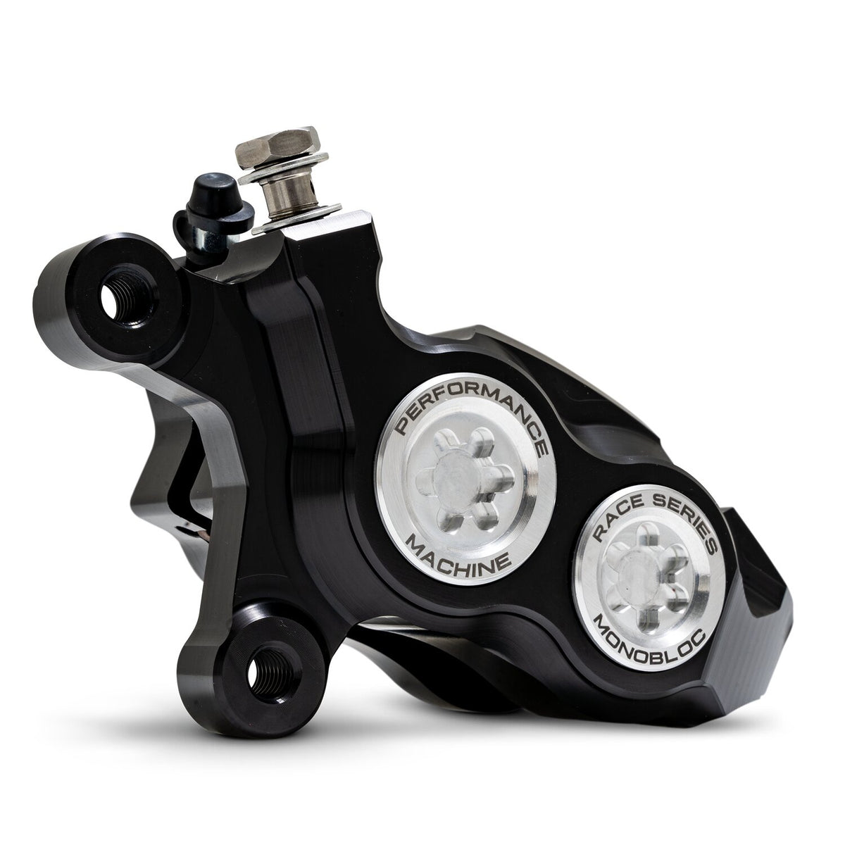 PM, Race Series 4-P Monobloc caliper. Left front. Clear