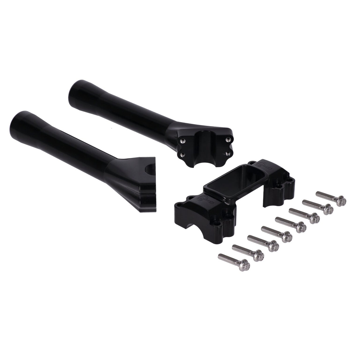 Indian Larry, M8 Softail BK Brawler risers 8". Black