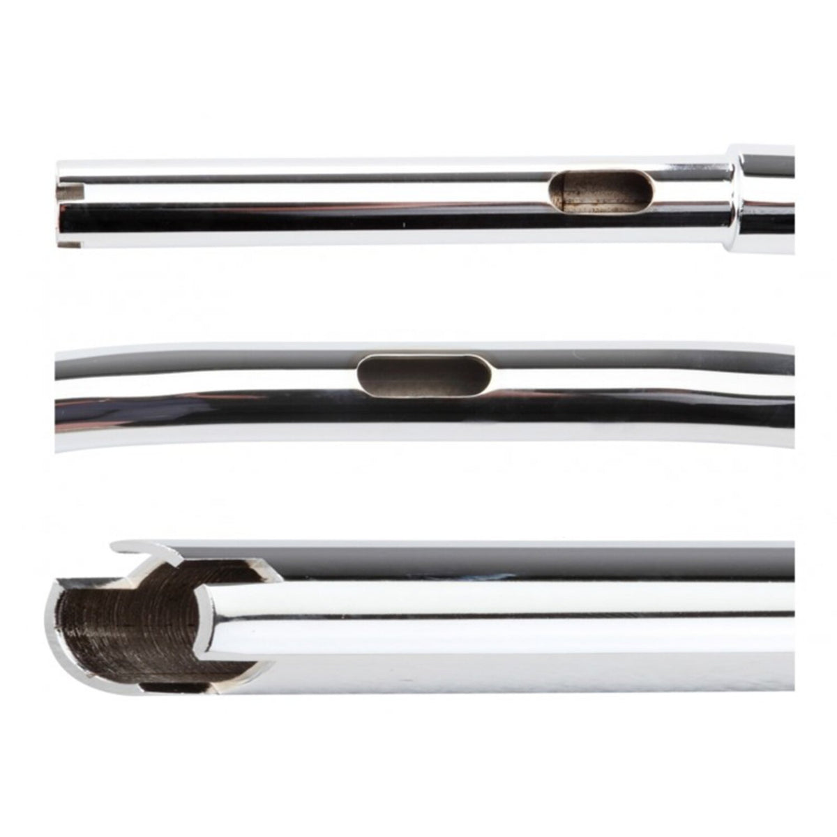 Fehling, 1" drag bar. 82cm. Chrome